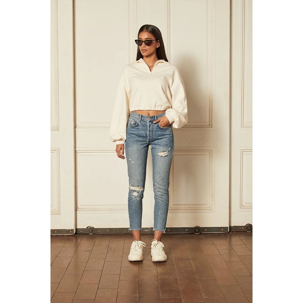 Boyish Billy High Rise Skinny Jean Sz 26